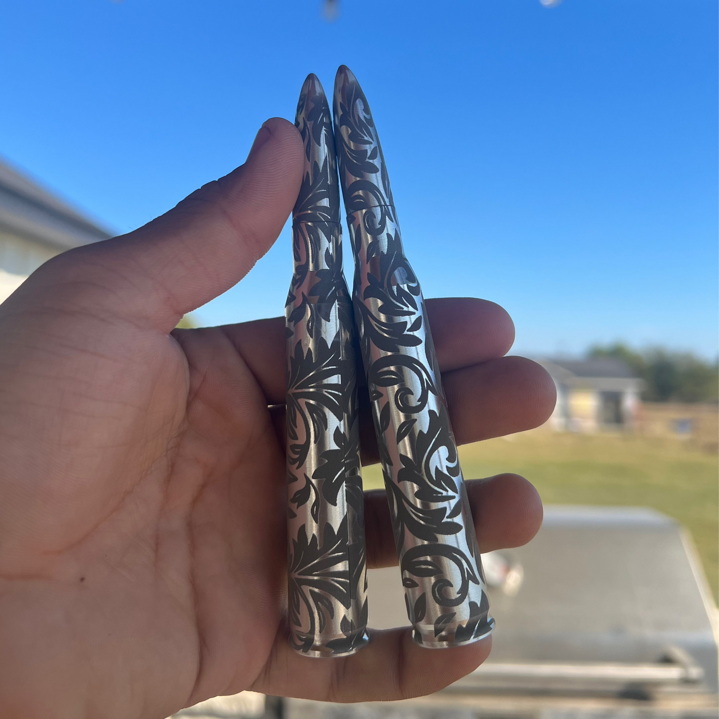 Engraved Bullet Antenna
