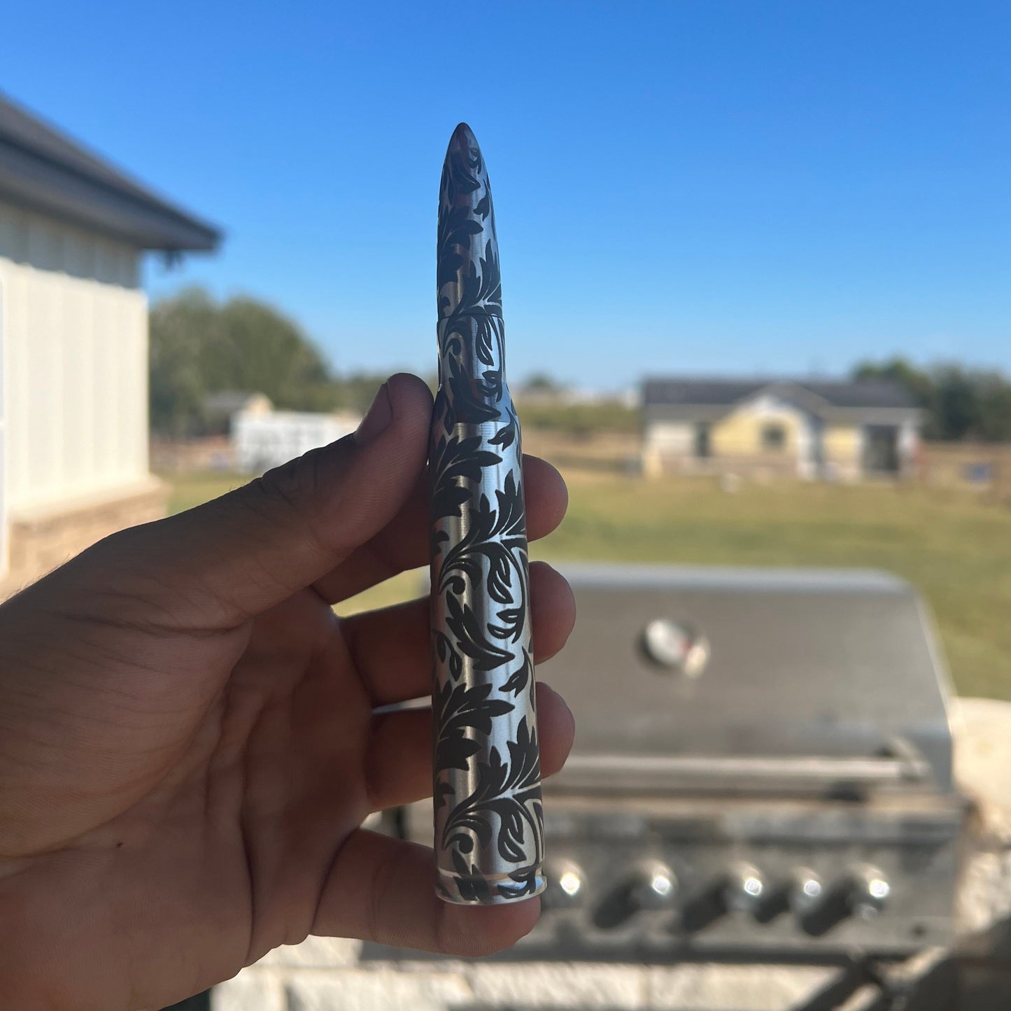 Engraved Bullet Antenna