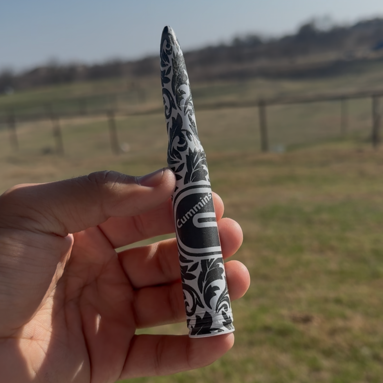 Engraved Bullet Antenna