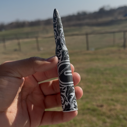 Engraved Bullet Antenna
