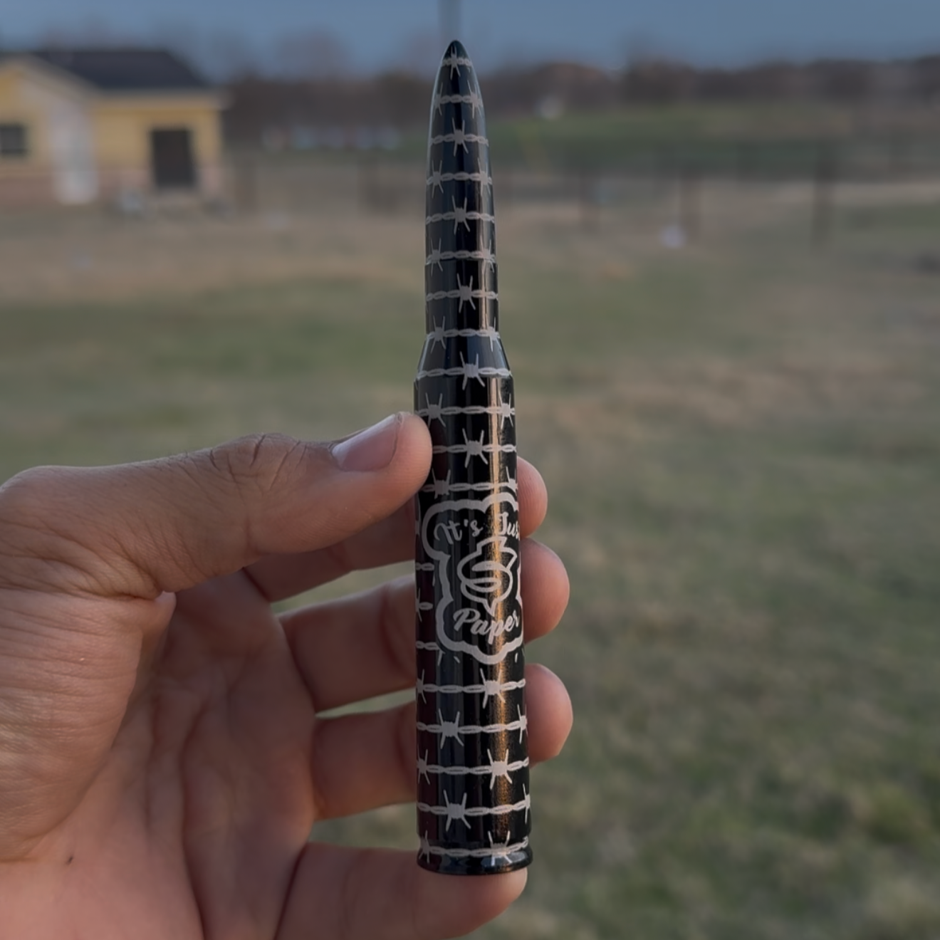 Engraved Bullet Antenna